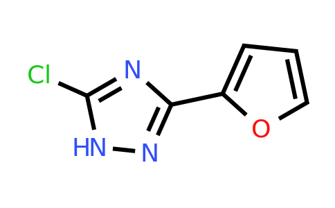 CAS 1315346-11-2 | 5-Chloro-3-(furan-2-yl)-1H-1,2,4-triazole