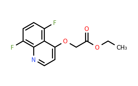 CAS 1315346-30-5 | Ethyl 2-((5,8-difluoroquinolin-4-yl)oxy)acetate