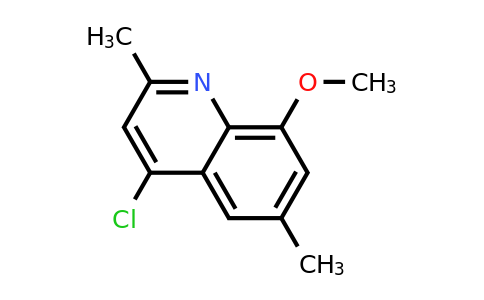 CAS 1315346-91-8 | 4-Chloro-8-methoxy-2,6-dimethylquinoline