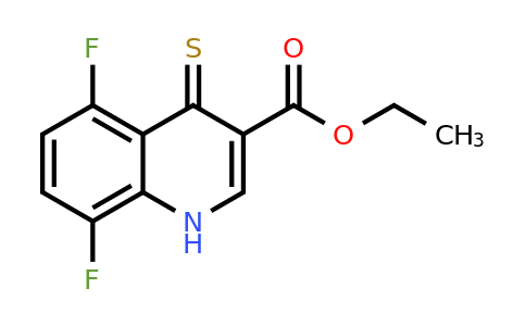 CAS 1315347-04-6 | Ethyl 5,8-difluoro-4-thioxo-1,4-dihydroquinoline-3-carboxylate