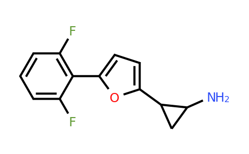 CAS 1315350-39-0 | 2-(5-(2,6-Difluorophenyl)furan-2-yl)cyclopropanamine