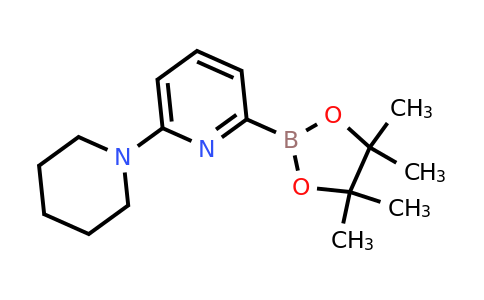 CAS 1315350-93-6 | 6-(Piperidin-1-YL)pyridine-2-boronic acid pinacol ester