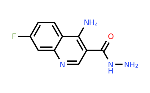 CAS 1315351-01-9 | 4-Amino-7-fluoroquinoline-3-carbohydrazide