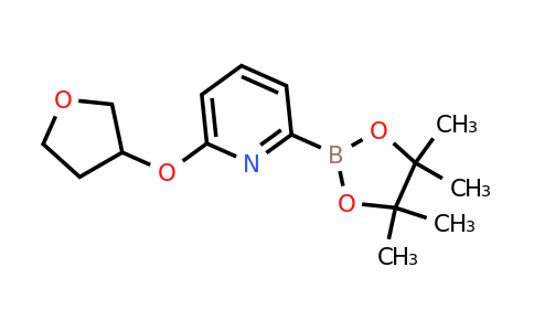 CAS 1315351-11-1 | 6-(Tetrahydro-furan-3-yloxy)pyridine-2-boronic acid pinacol ester