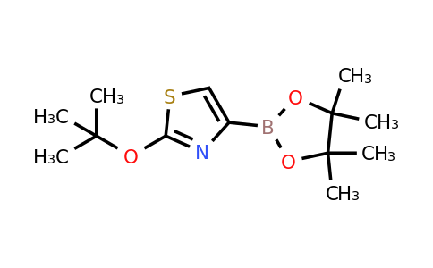 CAS 1315352-49-8 | 2-(Tert-butoxy)thiazole-4-boronic acid pinacol ester