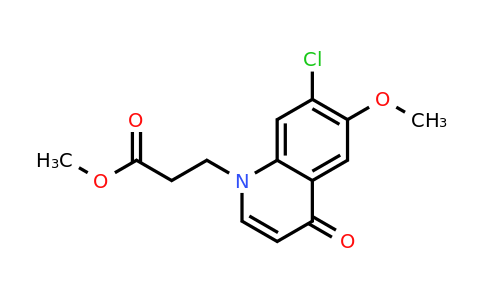 CAS 1315352-76-1 | Methyl 3-(7-chloro-6-methoxy-4-oxoquinolin-1(4H)-yl)propanoate