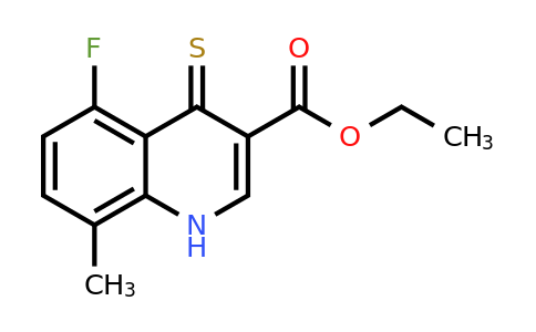 CAS 1315353-22-0 | Ethyl 5-fluoro-8-methyl-4-thioxo-1,4-dihydroquinoline-3-carboxylate