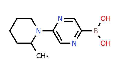 CAS 1315353-37-7 | 5-(2-Methylpiperidin-1-YL)pyrazine-2-boronic acid