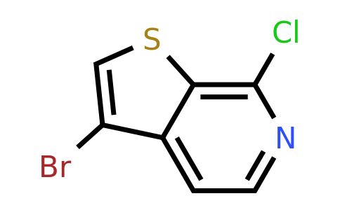 CAS 1315360-86-1 | 3-bromo-7-chlorothieno[2,3-c]pyridine