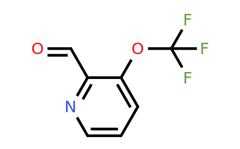 CAS 1315362-90-3 | 3-(trifluoromethoxy)pyridine-2-carbaldehyde
