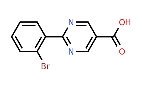 CAS 1315364-07-8 | 2-(2-Bromophenyl)pyrimidine-5-carboxylic acid