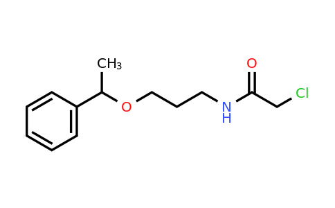 CAS 1315367-51-1 | 2-Chloro-N-[3-(1-phenylethoxy)propyl]acetamide