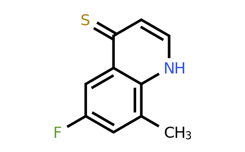 CAS 1315370-23-0 | 6-Fluoro-8-methylquinoline-4(1H)-thione