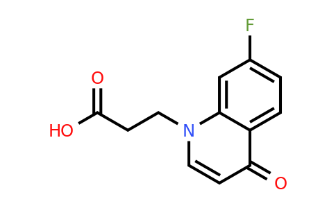 CAS 1315372-78-1 | 3-(7-Fluoro-4-oxoquinolin-1(4H)-yl)propanoic acid
