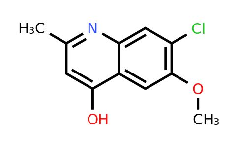 CAS 1315373-01-3 | 7-Chloro-6-methoxy-2-methylquinolin-4-ol