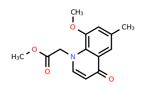 CAS 1315373-46-6 | Methyl 2-(8-methoxy-6-methyl-4-oxoquinolin-1(4H)-yl)acetate