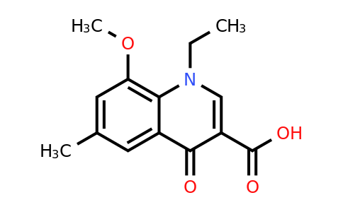 1-Ethyl-8-methoxy-6-methyl-4-oxo-1,4-dihydroquinoline-3-carboxylic acid