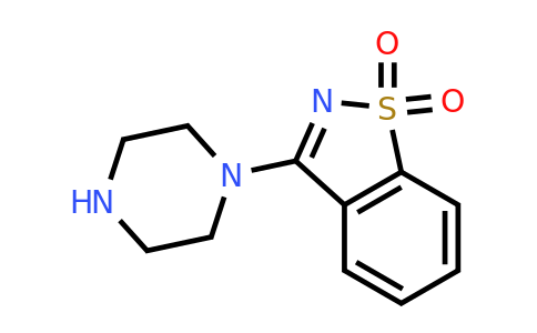 CAS 131540-88-0 | 3-(Piperazin-1-yl)-1,2-benzothiazole-1,1-dione