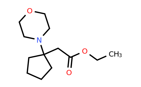 CAS 1315449-51-4 | ethyl 2-(1-morpholinocyclopentyl)acetate