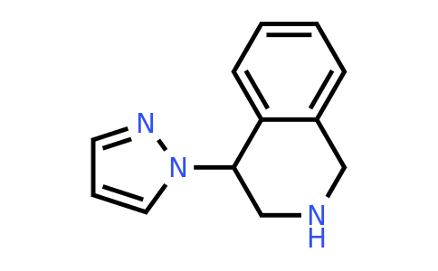 CAS 1315449-58-1 | 4-(1H-pyrazol-1-yl)-1,2,3,4-tetrahydroisoquinoline