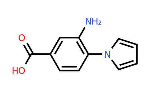 CAS 1315475-29-6 | 3-Amino-4-(1H-pyrrol-1-yl)benzoic acid