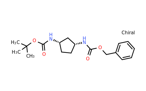 CAS 1315495-87-4 | (1S,3R)-1-(Boc-amino)-3-(Cbz-amino)cyclopentane
