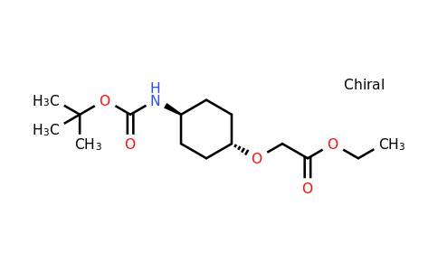 CAS 1315498-59-9 | ethyl trans-2-[4-(tert-butoxycarbonylamino)cyclohexoxy]acetate