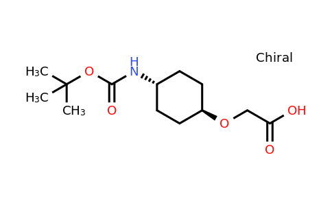 CAS 1315498-60-2 | trans-2-[4-(tert-butoxycarbonylamino)cyclohexoxy]acetic acid