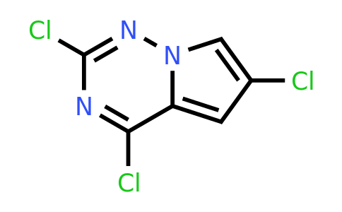 CAS 1315593-59-9 | 2,4,6-trichloropyrrolo[2,1-f][1,2,4]triazine