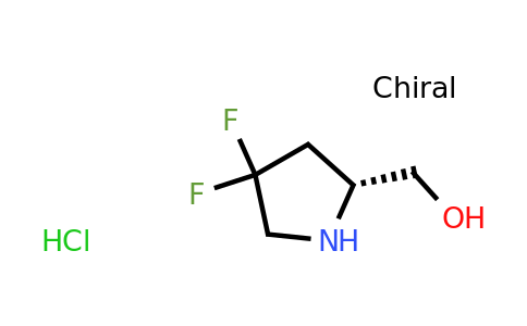 CAS 1315593-71-5 | [(2R)-4,4-difluoropyrrolidin-2-yl]methanol hydrochloride
