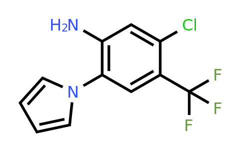 CAS 1315619-16-9 | 5-Chloro-2-(1H-pyrrol-1-yl)-4-(trifluoromethyl)aniline