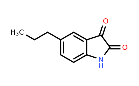 CAS 131609-60-4 | 5-Propylindoline-2,3-dione