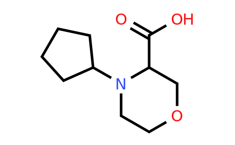 CAS 1316219-11-0 | 4-Cyclopentyl-morpholine-3-carboxylic acid