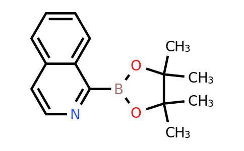 CAS 1316275-45-2 | 1-(4,4,5,5-Tetramethyl-1,3,2-dioxaborolan-2-YL)isoquinoline