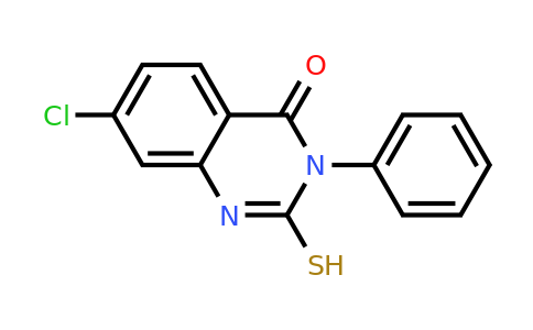 CAS 13165-15-6 | 7-chloro-3-phenyl-2-sulfanyl-3,4-dihydroquinazolin-4-one
