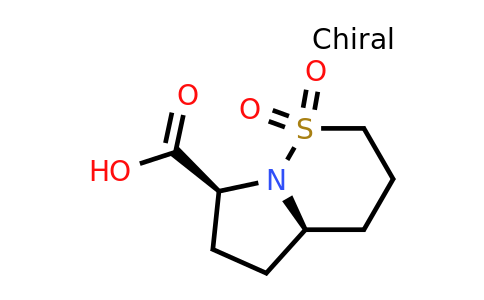 CAS 1316754-63-8 | (4ar,7s)-hexahydro-2h-pyrrolo[1,2-b][1,2]thiazine-7-carboxylic acid 1,1-dioxide