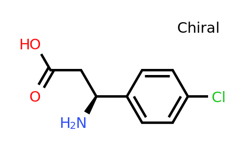 CAS 131690-60-3 | (S)-3-Amino-3-(4-chloro-phenyl)-propionic acid