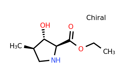 CAS 1317985-25-3 | ethyl (2S,3S,4R)-3-hydroxy-4-methyl-pyrrolidine-2-carboxylate
