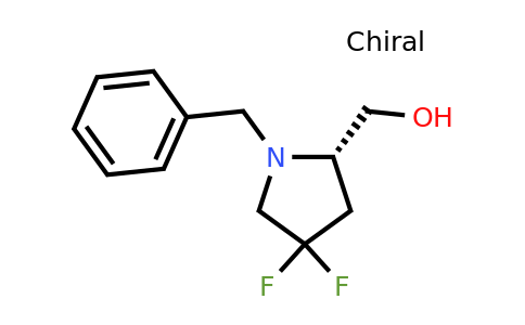 CAS 1318129-12-2 | [(2S)-1-benzyl-4,4-difluoro-pyrrolidin-2-yl]methanol