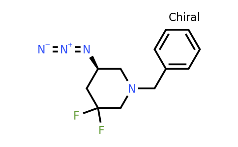 (5R)-5-azido-1-benzyl-3,3-difluoro-piperidine