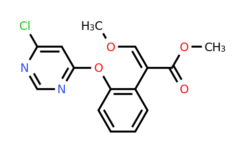 CAS 131860-97-4 | (E)-Methyl 2-(2-((6-chloropyrimidin-4-yl)oxy)phenyl)-3-methoxyacrylate