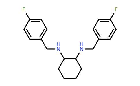 CAS 1318762-87-6 | N1,N2-Bis(4-fluorobenzyl)cyclohexane-1,2-diamine