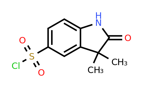 CAS 131880-56-3 | 3,3-Dimethyl-2-oxoindoline-5-sulfonyl chloride