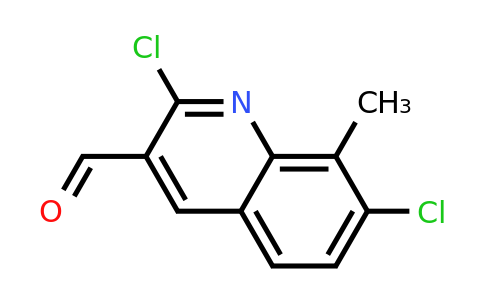 CAS 131923-69-8 | 2,7-Dichloro-8-methylquinoline-3-carboxaldehyde