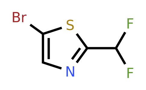 CAS 1319255-36-1 | 5-bromo-2-(difluoromethyl)-1,3-thiazole