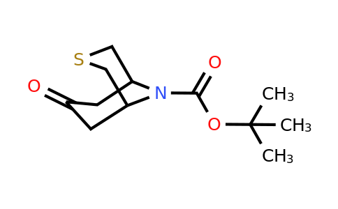 CAS 1319257-00-5 | tert-butyl 7-oxo-3-thia-9-azabicyclo[3.3.1]nonane-9-carboxylate
