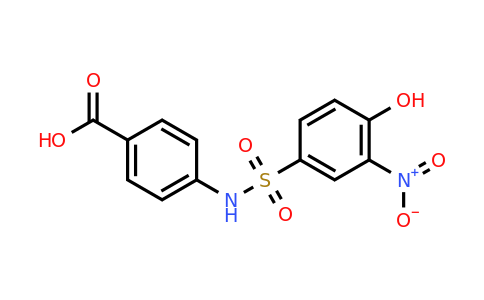 CAS 131971-25-0 | 4-(4-hydroxy-3-nitrobenzenesulfonamido)benzoic acid