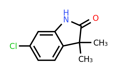 CAS 1319743-56-0 | 6-Chloro-3,3-dimethylindolin-2-one