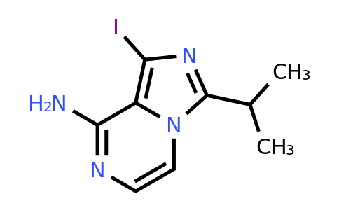 CAS 1320266-94-1 | 1-iodo-3-(propan-2-yl)imidazo[1,5-a]pyrazin-8-amine