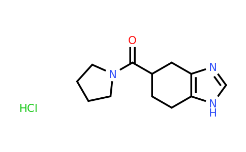 CAS 132036-42-1 | pyrrolidin-1-yl(4,5,6,7-tetrahydro-1H-benzo[d]imidazol-5-yl)methanone hydrochloride